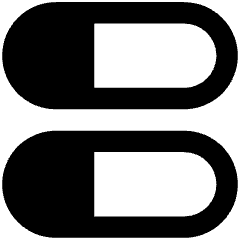 Dashboard Horizontal Pills Split Left Icon from Core Remix Set