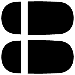 Dashboard Horizontal Pills Split Left Icon from Flex Solid Set