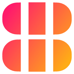 Dashboard Horizontal Pills Thirds Icon from Plump Gradient Set