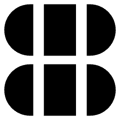 Dashboard Horizontal Pills Thirds Icon from Core Solid Set