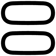 Dashboard Horizontal Pills Icon from Flex Line Set