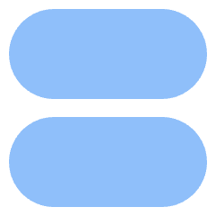 Dashboard Horizontal Pills Icon from Sharp Flat Set