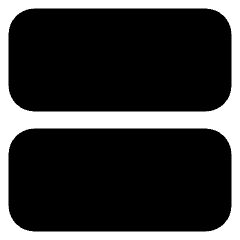 Dashboard Horizontal Rectangle Icon from Core Solid Set