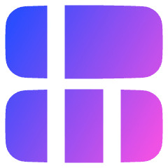 Dashboard Horizontal Rectangle 5 Icon from Plump Gradient Set