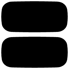 Dashboard Horizontal Rectangle Icon from Flex Solid Set