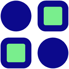 Dashboard Mix Circle Square 1 Icon from Core Pop Set