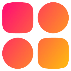 Dashboard Mix Circle Square 2 Icon from Plump Gradient Set