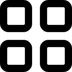 Dashboard Square Icon from Micro Line Set