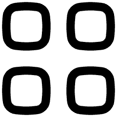 Dashboard Square Icon from Flex Line Set