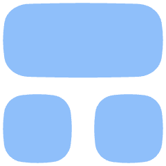 Dashboard Square Horizontal Rectangle 1 Icon from Flex Flat Set