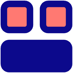 Dashboard Square Horizontal Rectangle 2 Icon from Core Pop Set