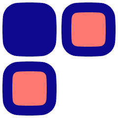 Dashboard Square Three Icon from Plump Pop Set