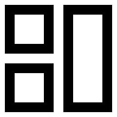 Dashboard Square Vertical Rectangle 1 Icon from Sharp Line Set