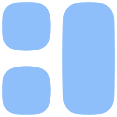 Dashboard Square Vertical Rectangle 1 Icon from Flex Flat Set