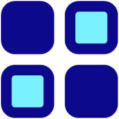 Dashboard Square Icon from Core Pop Set