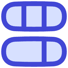 Dashboard Vertical Pills 4 Icon from Flex Duo Set