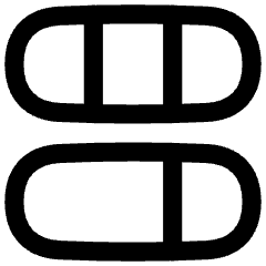 Dashboard Vertical Pills 4 Icon from Flex Line Set