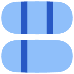 Dashboard Vertical Pills 6 Icon from Flex Flat Set