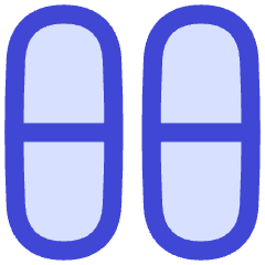 Dashboard Vertical Pills Half Icon from Flex Duo Set