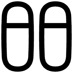 Dashboard Vertical Pills Split Top Icon from Flex Line Set