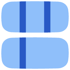 Dashboard Vertical Rectangle 6 Icon from Flex Flat Set