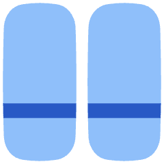 Dashboard Vertical Rectangle Split Bottom Icon from Flex Flat Set