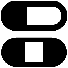 Dashboard Vertical Pills 5 Icon from Core Remix Set