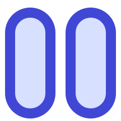 Dashboard Vertical Pills Icon from Sharp Duo Set