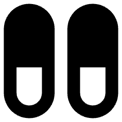 Dashboard Vertical Pills Half Icon from Sharp Remix Set