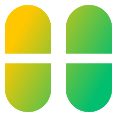 Dashboard Vertical Pills Half Icon from Sharp Gradient Set