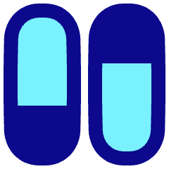 Dashboard Vertical Pills Split 1 Icon from Plump Pop Set