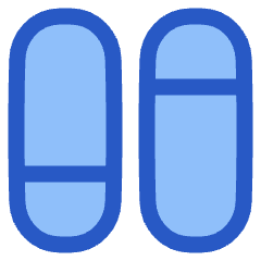 Dashboard Vertical Pills Split 1 Icon from Plump Duo Set