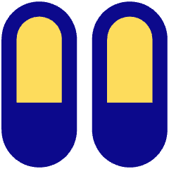 Dashboard Vertical Pills Split Bottom Icon from Core Pop Set