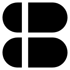 Dashboard Horizontal Pills Split Left Icon from Core Solid Set