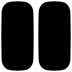 Dashboard Vertical Rectangle Icon from Flex Solid Set
