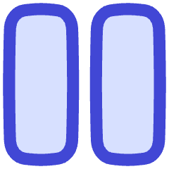 Dashboard Vertical Rectangle Icon from Flex Duo Set