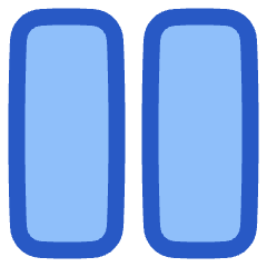 Dashboard Vertical Rectangle Icon from Plump Duo Set
