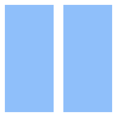 Dashboard Vertical Rectangle Icon from Sharp Flat Set