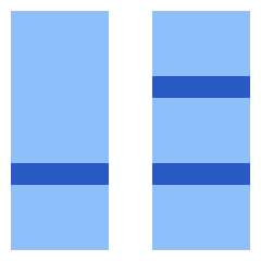 Dashboard Vertical Rectangle Split 4 Icon from Sharp Flat Set