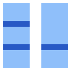 Dashboard Vertical Rectangle Split 6 Icon from Sharp Flat Set