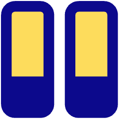 Dashboard Vertical Rectangle Split Bottom Icon from Core Pop Set