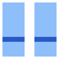 Dashboard Vertical Rectangle Split Bottom Icon from Sharp Flat Set