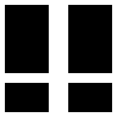 Dashboard Vertical Rectangle Split Bottom Icon from Sharp Solid Set