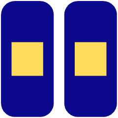 Dashboard Vertical Rectangle Thirds Icon from Core Pop Set