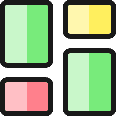 Layout Dashboard Icon from Ultimate Colors Set