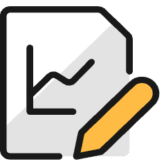 Data File Edit Icon from Ultimate Colors Set