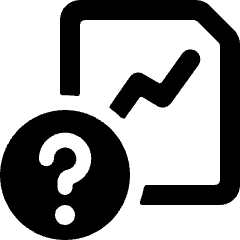 Data File Question Icon from Ultimate Bold Set