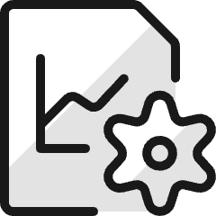 Data File Settings Icon from Ultimate Colors Set