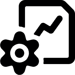 Data File Settings Icon from Ultimate Bold Set