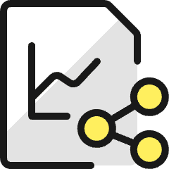 Data File Share Icon from Ultimate Colors Set